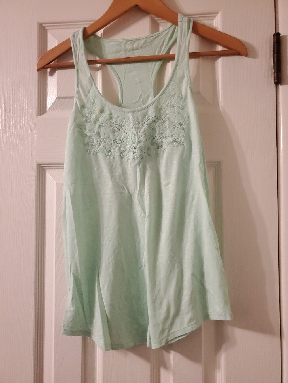 Express Women’s Mint Green Racerback Tank Top XS Preowned
